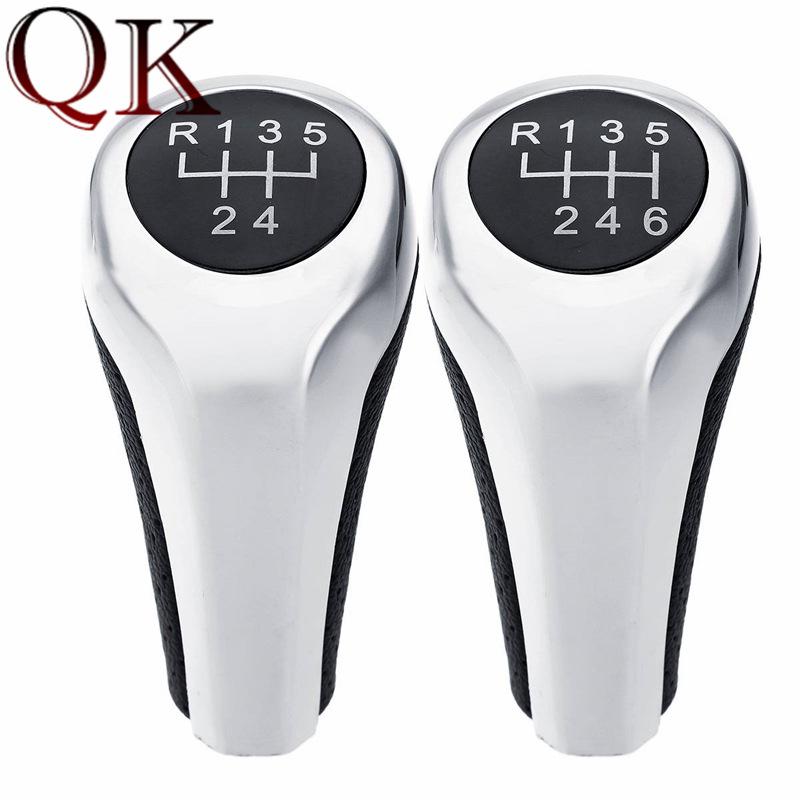BMW Interior Modification Silver Gear Shift Knob