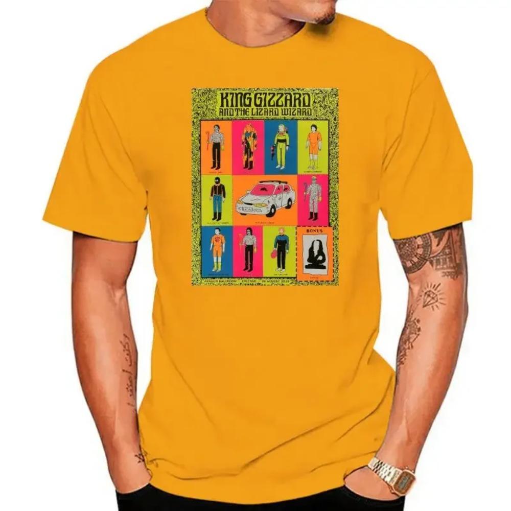 King Gizzard And The Wizard 24 8 2022 Aragon Ballroom Chicago Tričko Dárek k narozeninám Tričko