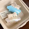 And Cute Charming Dog Design Cloud Hair Claw Clip For Women In Stylish Acetate