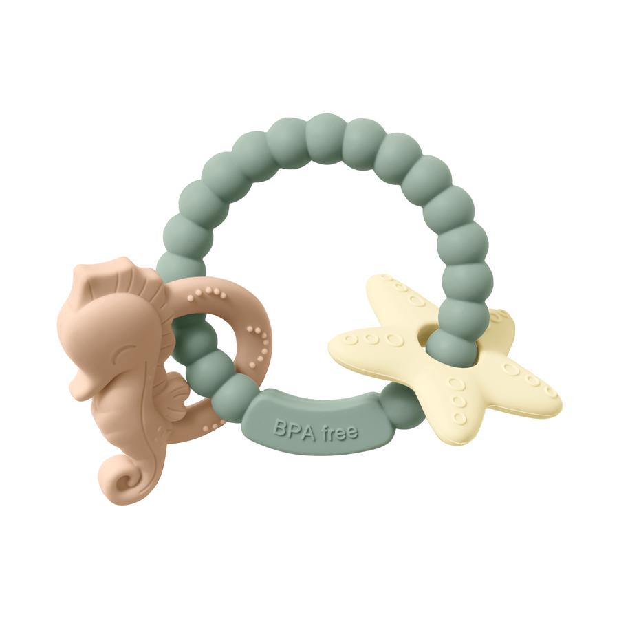 

1 шт., детское силиконовое прорезыватель-кольцо, детская игрушка, погремушки без BPA, браслет в форме мультфильма, аксессуары для новорожденных, силиконовые игрушки для прорезывания зубов