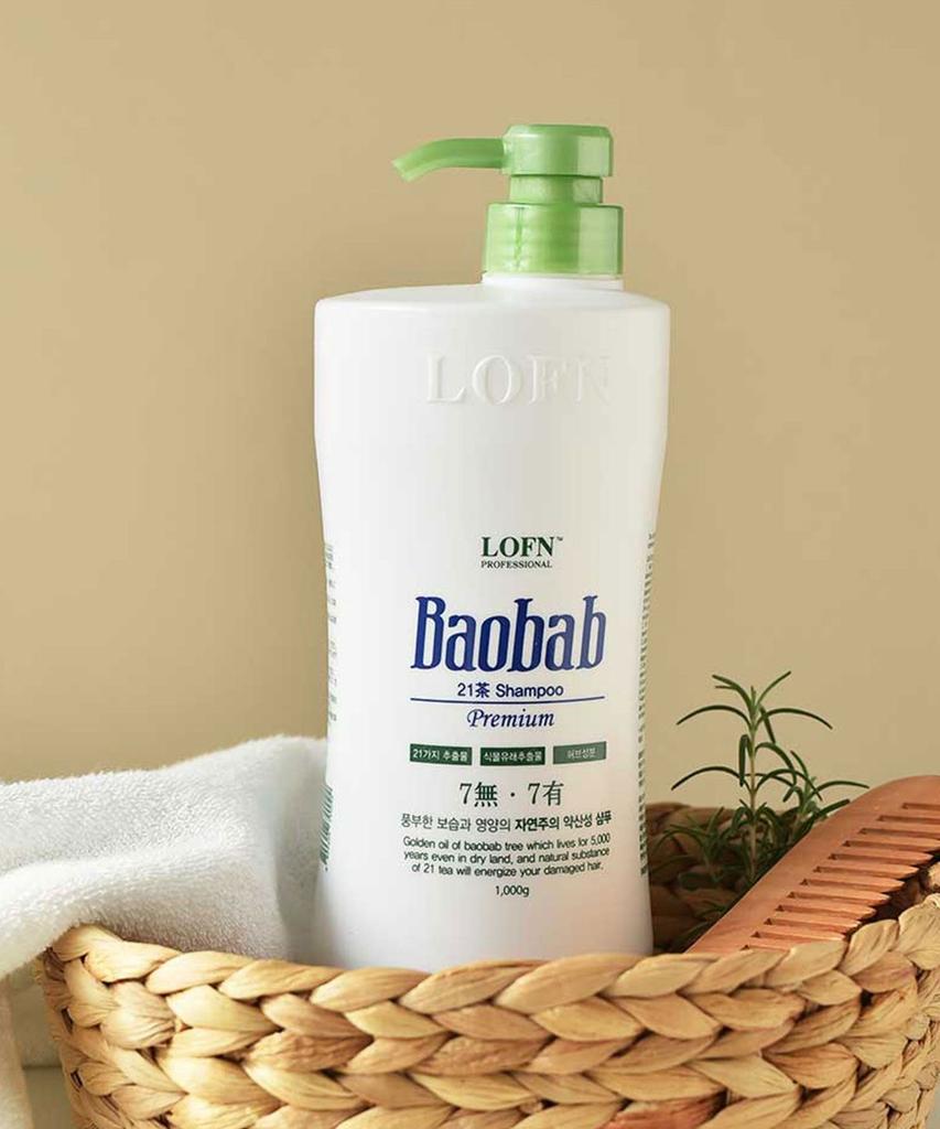 Baobab 21st (For Dry/Normal Scalp) Premium Mildly Acidic Shampoo 1000ml