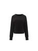 Damen Schneeflocken-Fleece Slim Fit Strickoberteil: Hautfreundlich, Warm, Kordelzug Langarm, Wendbar.