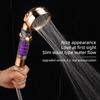 Shower Head Adjustable Water Flow With Turbocharged Bathroom Handheld Water-Saving Shower Head Bathroom Accessories
