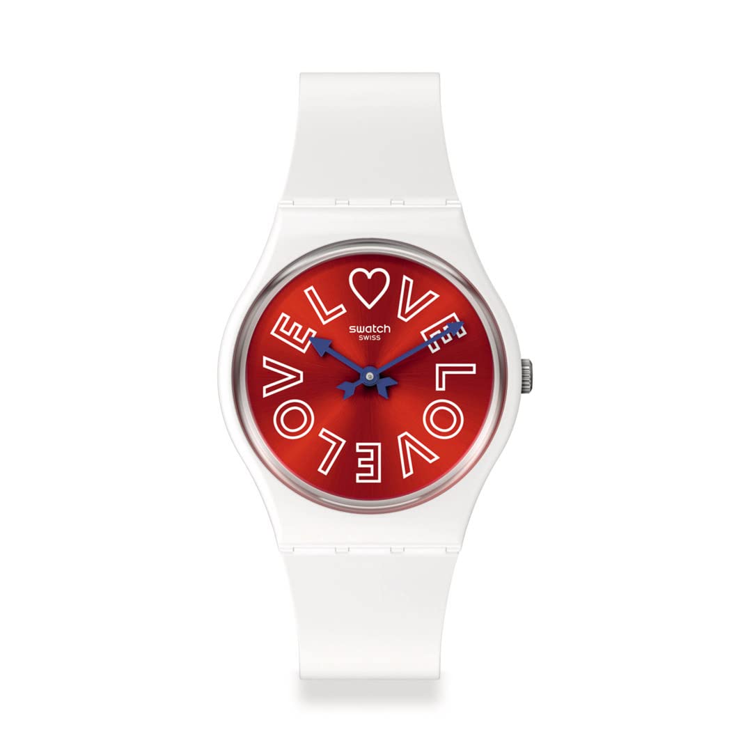 

Часы PUREST LOVE Day SO28W109 White [Swatch] ко Дню святого Валентина белый