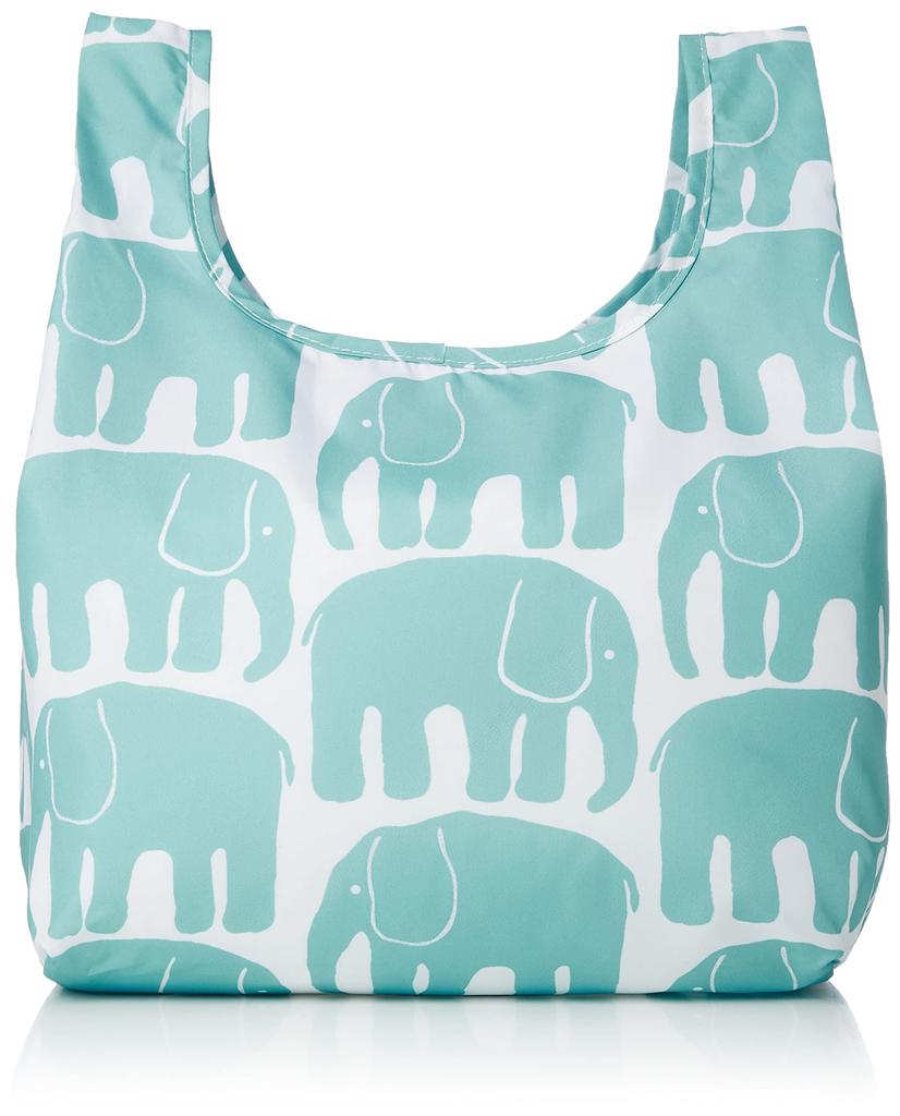 Marushin Finlayson Elephantie Mini Eco Nordic 33cm H x 25cm W x 20cm D 8cm x Made with Recycled Product 6105014200 Bag, Cute, Design, Approx. (Folded