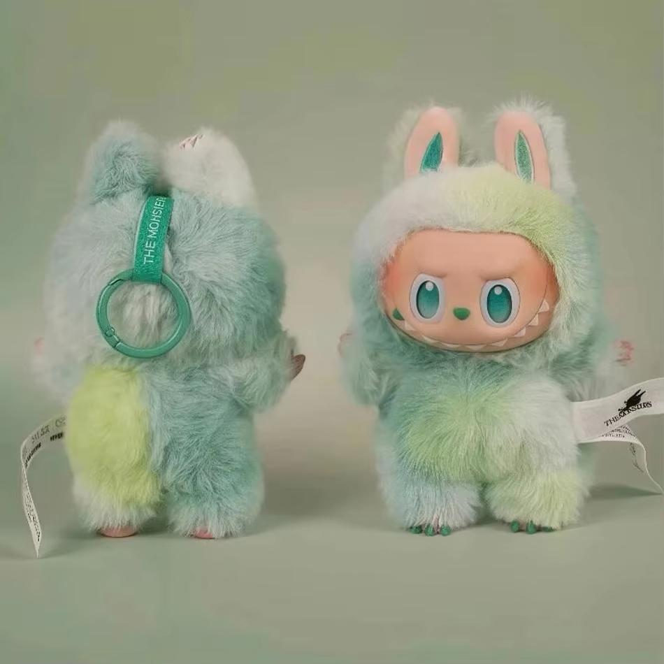 Hot Anime Figure Labubu Have A Seat Series PVC Pendant Doll Model Toy Kawaii Monster Replica Toy Birthday Gift