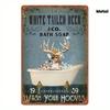 Vintage Metal Tin Sign Wall Art Poster Retro Decor