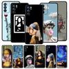 Kunst Ästhetik David Mona Lisa Handyhülle Für Oppo Reno8 Reno7 Reno6 Pro A54 5G Find X6 X5 A53 A52 A9 A15 A17 A16 A57 A31 Abdeckung