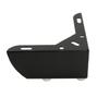 Corner Furniture Leg, Matt Black, Height 5.5 Cm