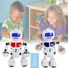 Interactive Musical Dancing Robot Drum Toy For Kids With Colorful Lights And Sounds