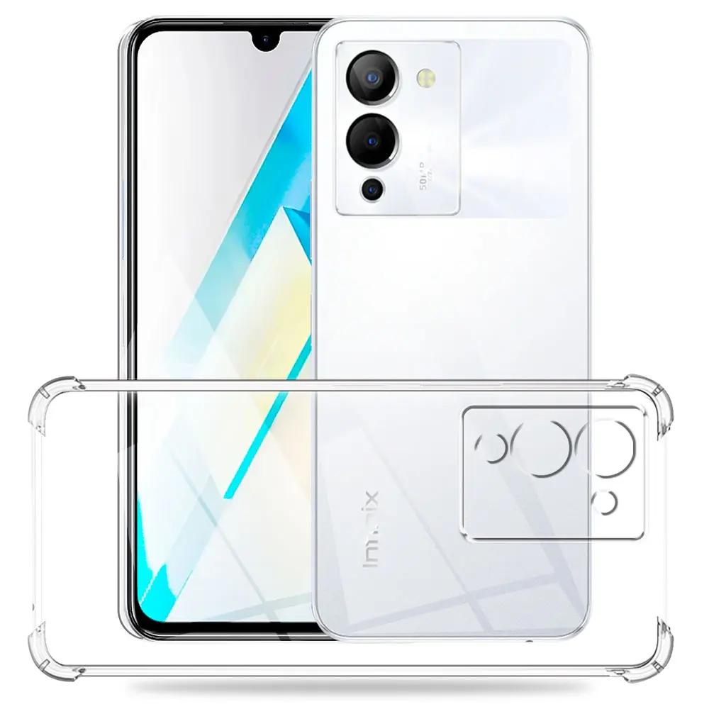For Infinix Note 12 G96 Case Clear Shockproof Silicone Soft Cover Case For Infinix Note12 G96 Coque For Infinix Note12 G96 Funda