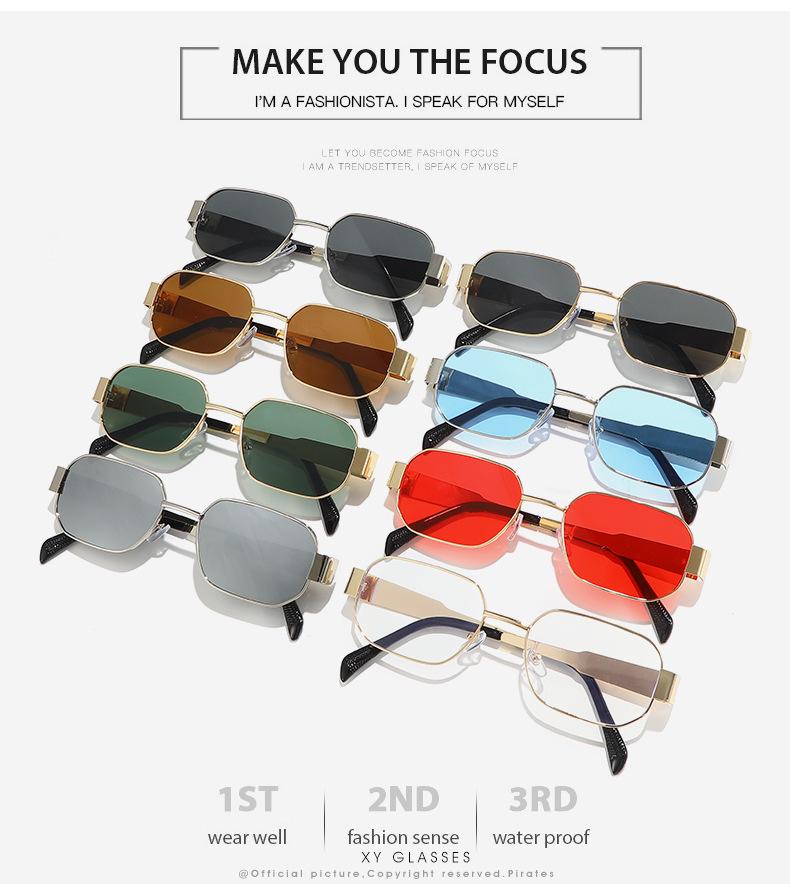 2026 Retro European & American Square Sunglasses - Simple Fashion Outdoor Street Style