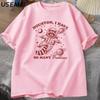 Houston I Have So Unisexy Problems T Shirt Unisex Women Funny Vintage Funny Raccoon in Space Animal Tshirt Harajuku Cotton Tees