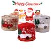 Cheerful Holiday Decor With 2m Cartoon Printed Christmas Ribbons In Assorted Colors