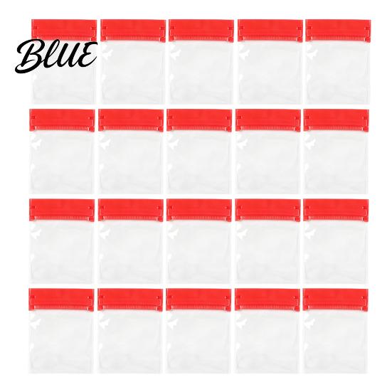 Reusable Ring Storage Portable Seal Travel Sliding Bag Bags Jewelry Lock Design Pill Organizer Bag Multi-Colored Labels for Daily