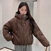 Winter Women's Short Cotton-Padded Coat Loose Thickened Korean-Style Puffer Jacket Outerwear