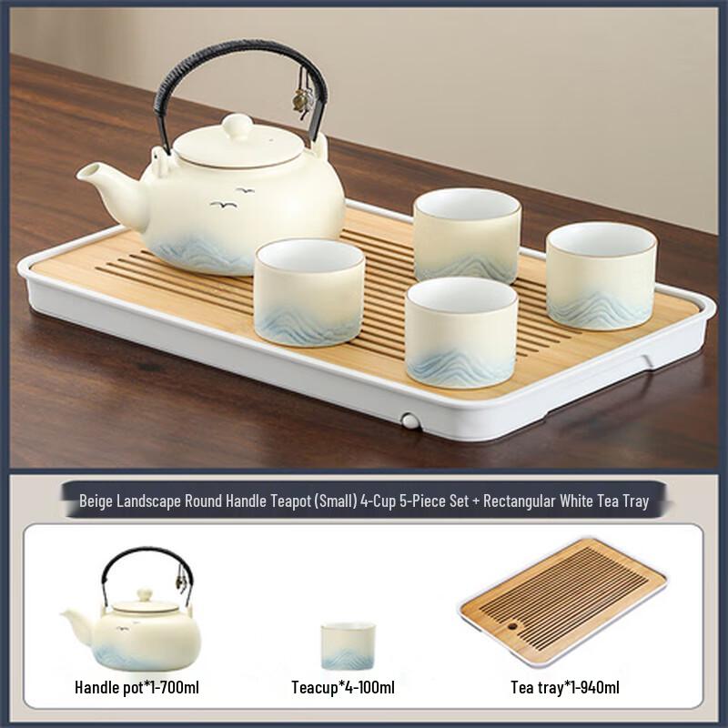 Чайный набор из грубой керамики Lainuo