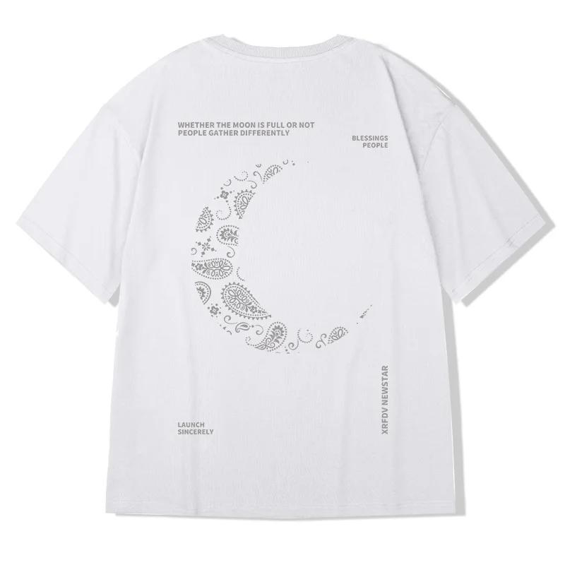 Streetwear Harajuku Summer Cartoon Cat Print T-Shirts Vintage Version Trend Casual Clothes Hip Hop Creative T Shirts y2k