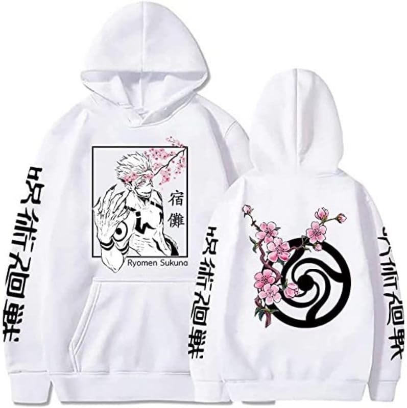 Anime Jujutsu Kaisen Yuta Okkotsu Hoodies Men Harajuku Manga Casual Long Sleeve Women Sweatshirts