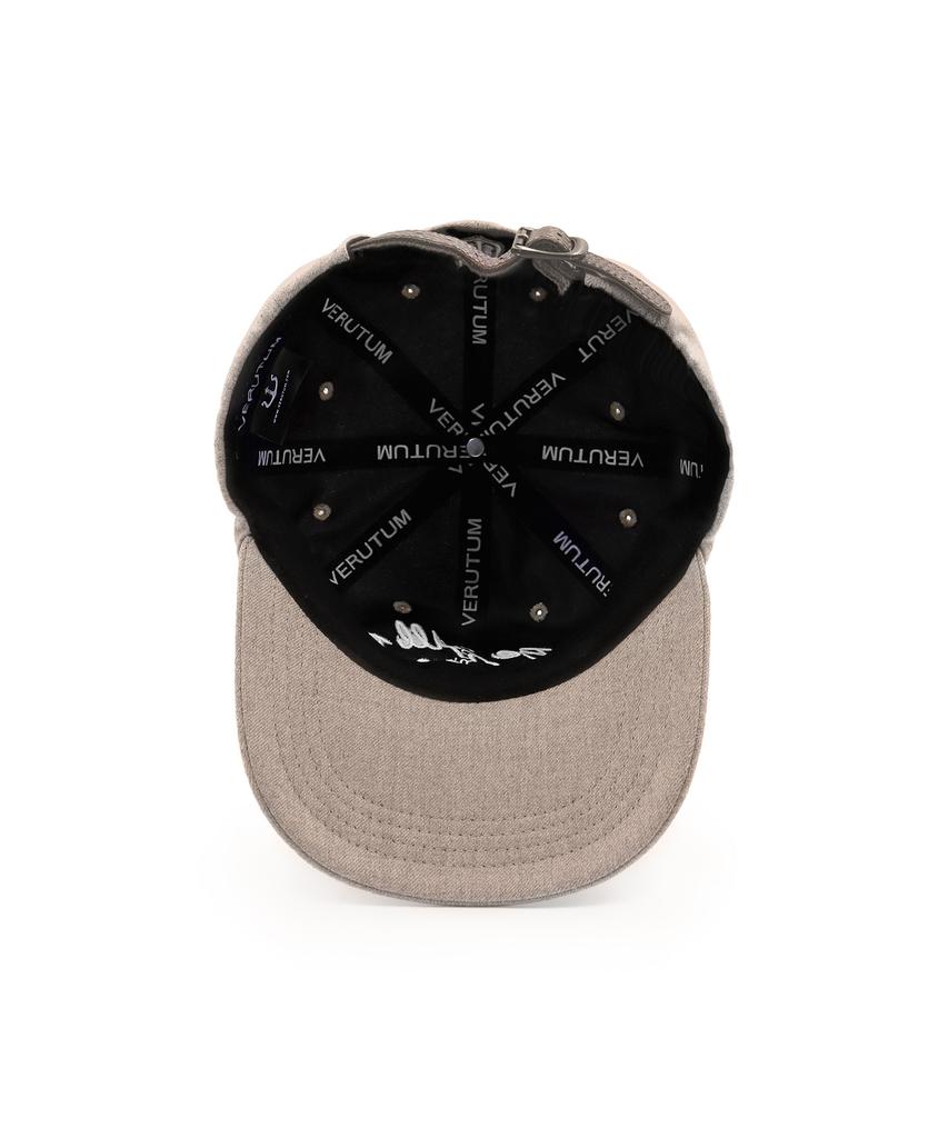 VERUTUM Be All You Can Be 8-Panel Wool Cap Oatmeal