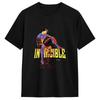 Summer Fashion Trendy Harajuku T Shirt INVINCIBLES Cartoon Hip Hop Cotton Tee Shirt for Unisex Y2K Short Sleeve Casual Clothing