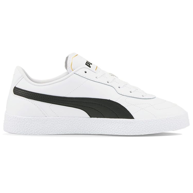 Puma Club Zone Weiß Schwarz Unisex Sneakers Team-Gold 383919-04