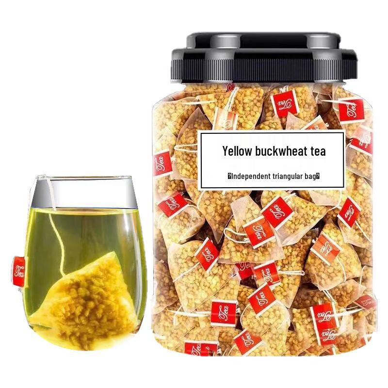 Daliangshan Yellow Buckwheat Tea, 50 Sachets (Canned)