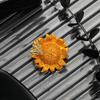 Smart Little Bee Sunflower Suit Brooch, Light Luxury Pastoral Style Niche Temperament Pin Brooch