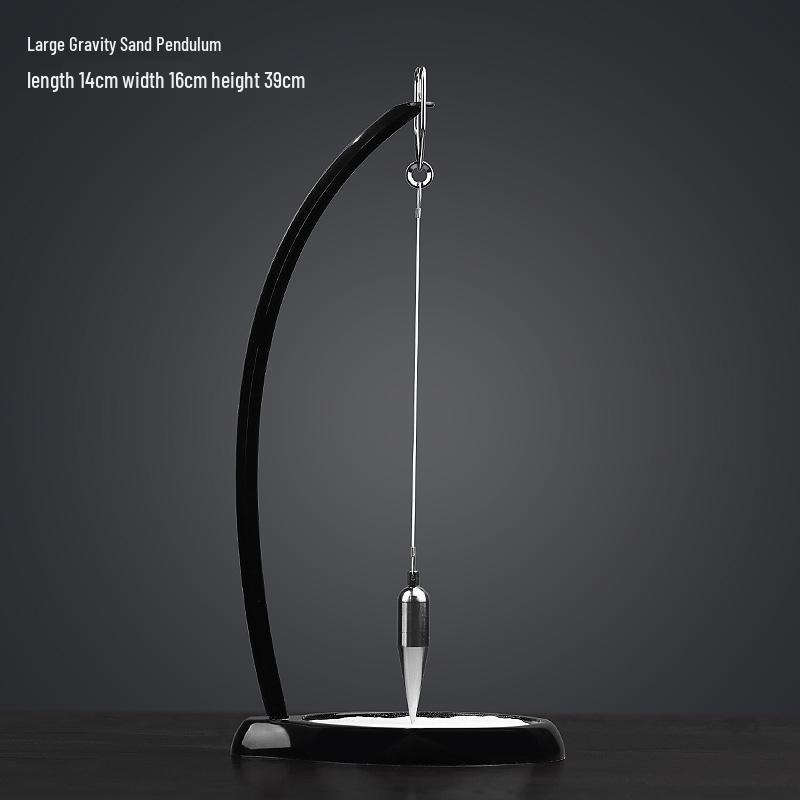 Маятник Ньютона Песочный маятник гравитации: Креативный декор «Вечный двигатель», Исцеляющий декомпрессионный подарок в буддийском стиле