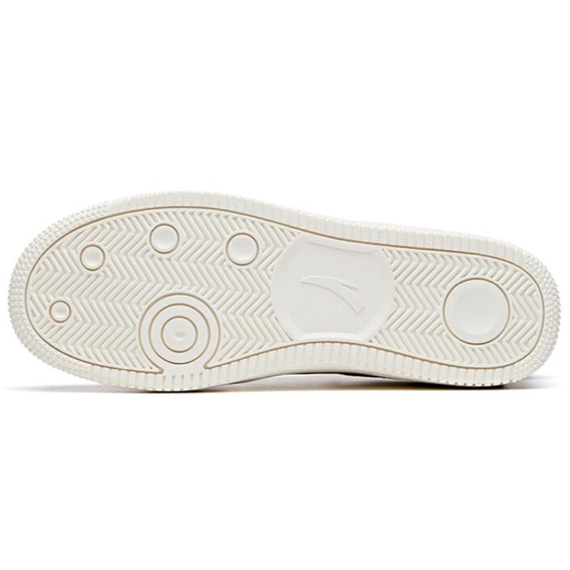 Anta Slip Resistant Coverage Low Top Skateboard Shoes Men's White Blue Red Sneakers 912018022-1