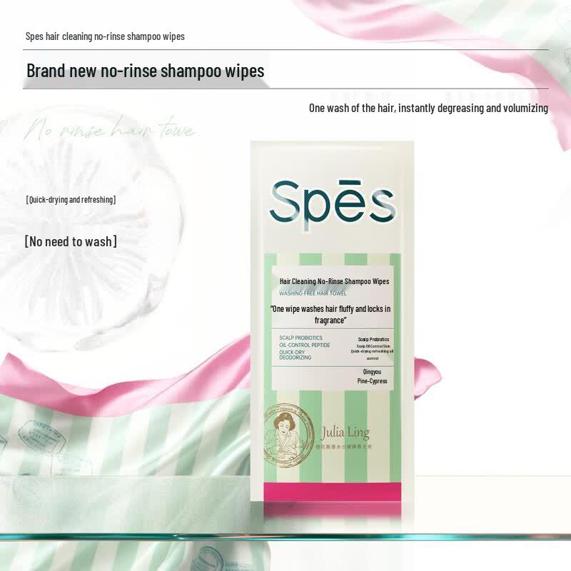 Spes No-Rinse Hair Wipes