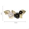 Contemporary Metal Wall Art, Intricate Floral Design Hanging Sculpture for Living Room Decor