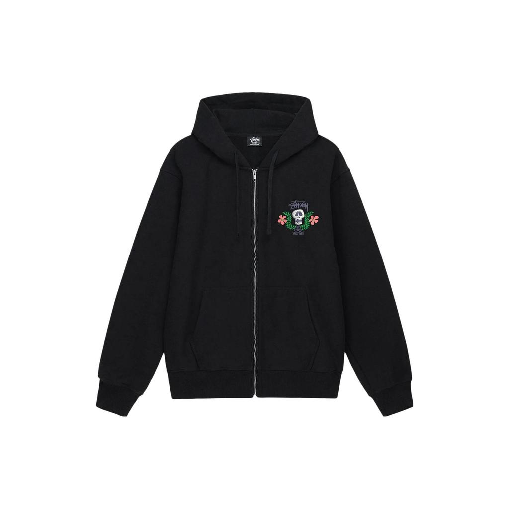 Stussy Skull Crest Zip Hoodie 1974904