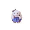 Cute Bunny Plush Toy Cartoon Soft Stuffed Animal Ornament Comfort Gift White