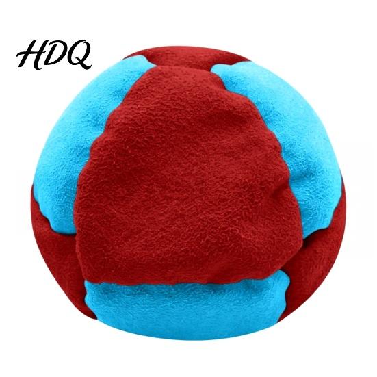 Adult Footbag 8 Panel Sack Soft Hacky Foot Bags for Kids Adults Juggling Unique Design Dirt Bag Outdoor Kick Game Colorful Sand Filled Balls