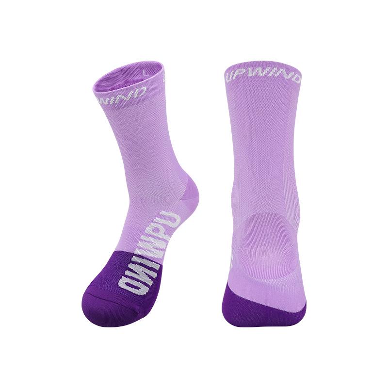 

Премиальные унисекс носки до середины икры для бега, махровая подошва, идеально подходят для велоспорта и фитнеса M - Shoe Size 34-38