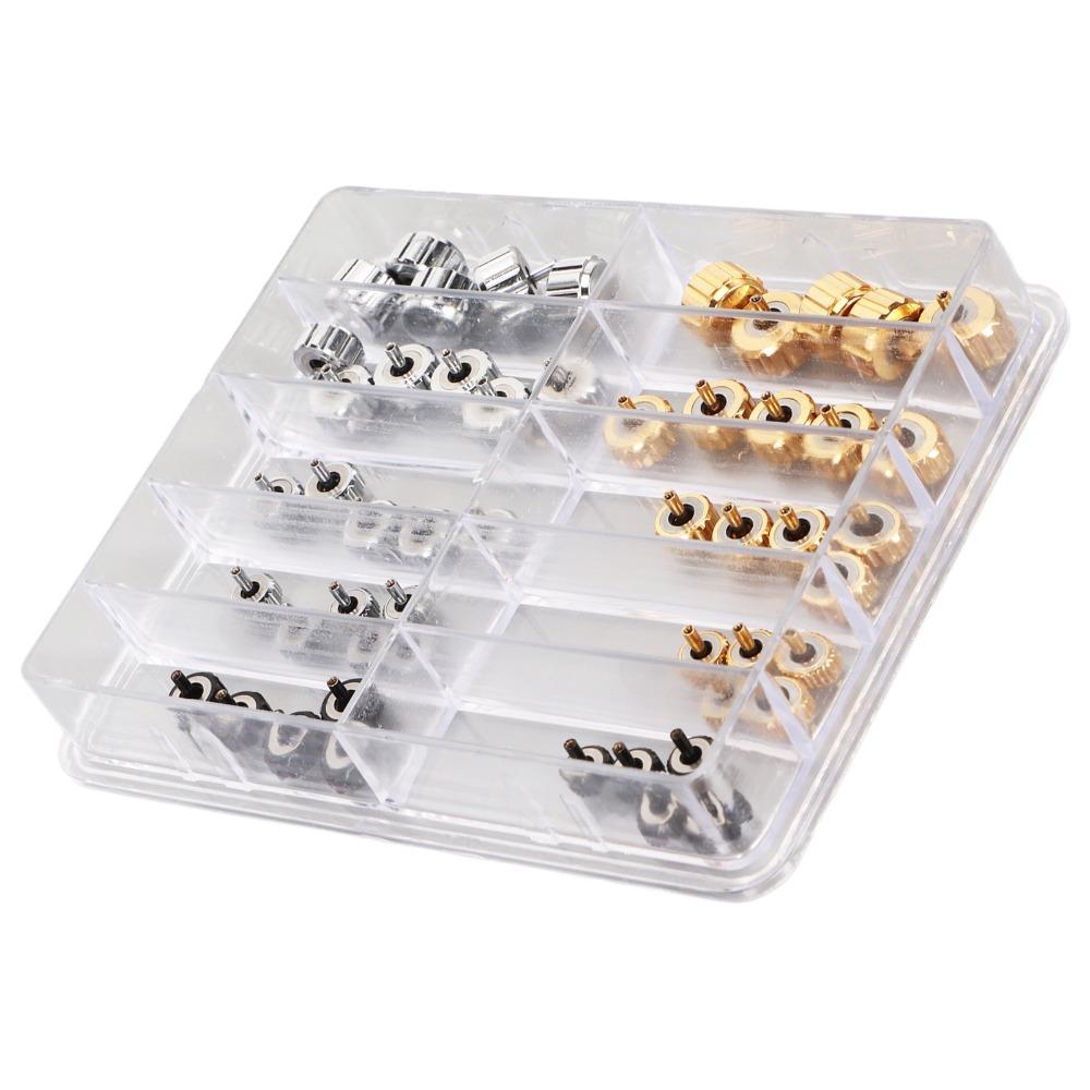 Silver Replacement Watch Crowns 9*5cm Watch Repairing Crowns Kit Watch Maintenance