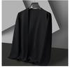 Men's Casual Waffle Knit Cardigan - Spring & Autumn Solid Color Breathable Jacket