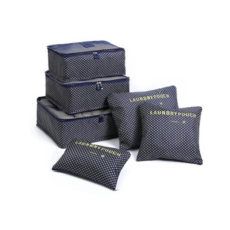 

Набор из 6 дорожных сумок для хранения одежды, органайзер для порядка, комод, чемодан, мешочек, дорожная сумка-органайзер, чехол, сумка-упаковочный куб для обуви
