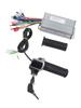 Ebike Controller with LCD Display and Throttle for 36V/48V/64V/72V 500W Systems