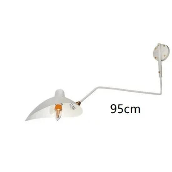 Nordic Modern Minimalist Wall Light Reading Led Lamp Long Living Study Room Bedroom Bedside Arm Adjustable Lighting Decoration