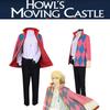 Le Château Ambulant de Howl Costume de Cosplay Hauru Manteau Costume Tenue de Fête d'Halloween