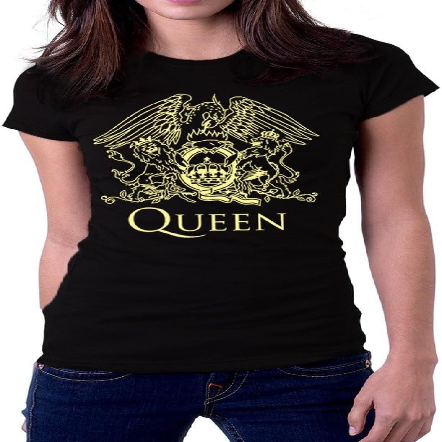 

UD Gate Queen Band Rock Music Logo Women s T-Shirt XXXXXL чорний