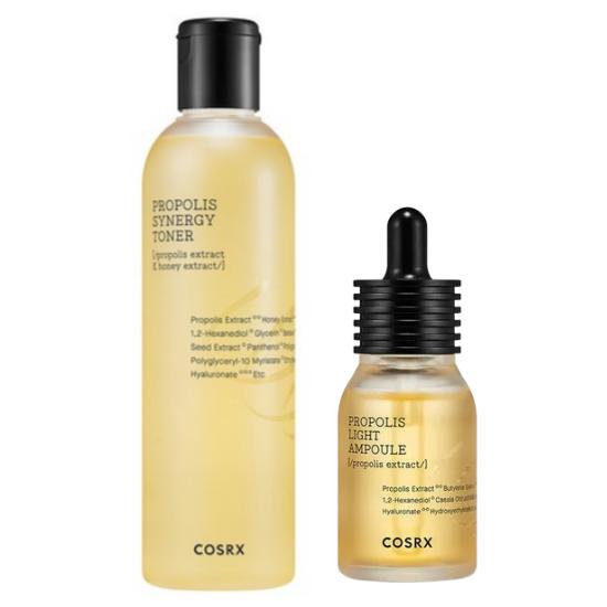 

[Duo Set] COSRX Full Fit Propolis Synergy Toner 280ml + Full Fit Propolis Light Ampoule 30ml