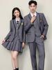 2026 Spring/Autumn College-Style Professional Suit Set for Men & Women - Student JK Uniform & Workwear