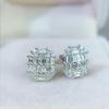 Stud Earrings For Women, Simple Zircon Earrings, Earrings For Girls, Small Fresh Earrings, Silver Jewelry.