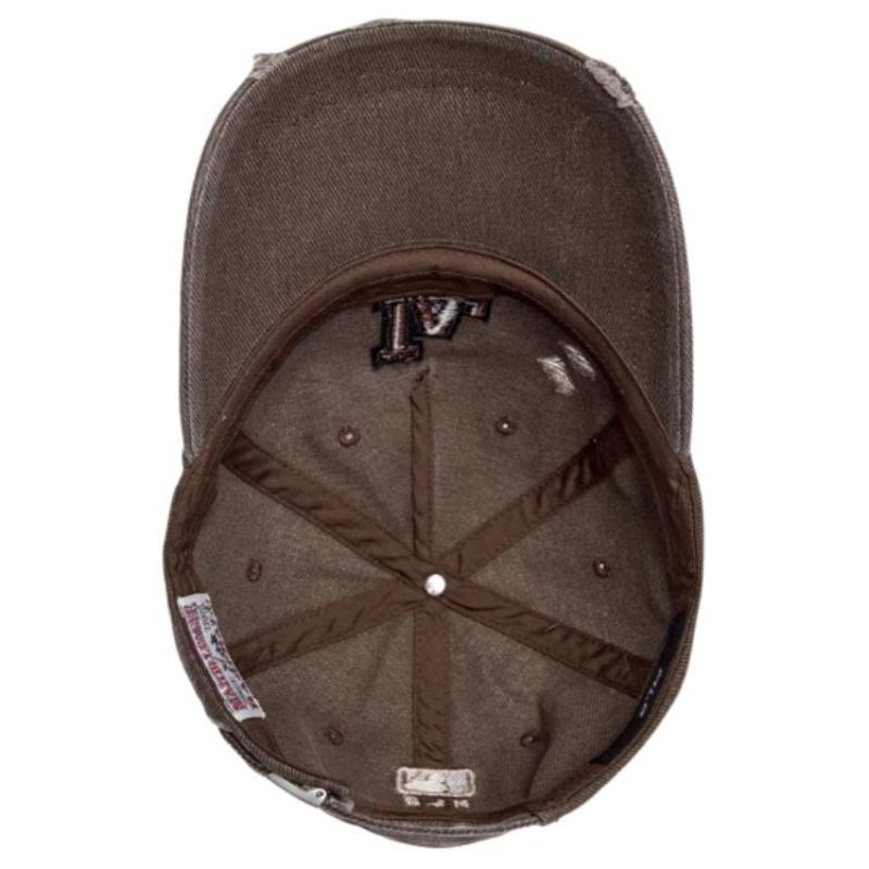 MLB Cotton Baseball Caps Unisex Brown Fashion 3ACPV295N-07BRS