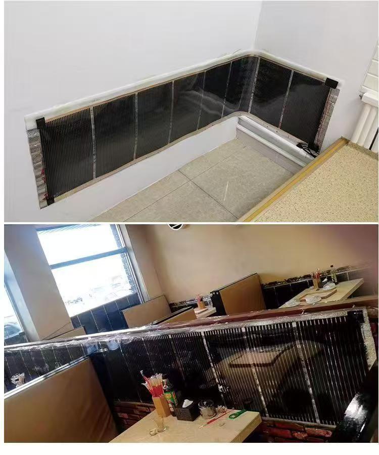 Graphene Carbon Crystal Wall-Mounted Heater for Fast Heating in Homes and Dormitories