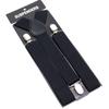 Men’s 3.5cm Elastic Trousers Suspenders with Clips
