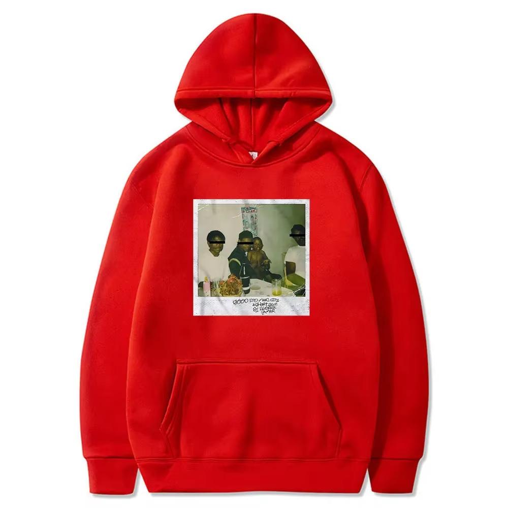 Women Hoodies Kendrick Lamar Good Kid Print Vintage Sweatshirts Women Fashion Neutral Sweatshirt Oversized Hoodie Coat Tracksuit